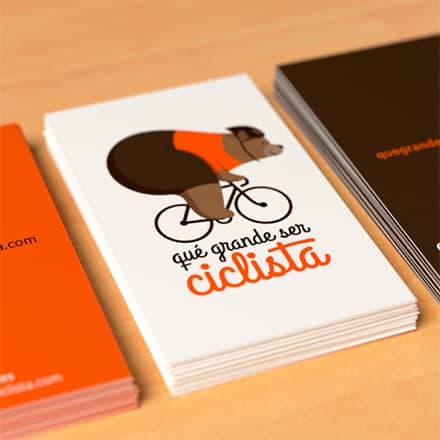 Página web y tienda online para Qué grande ser ciclista